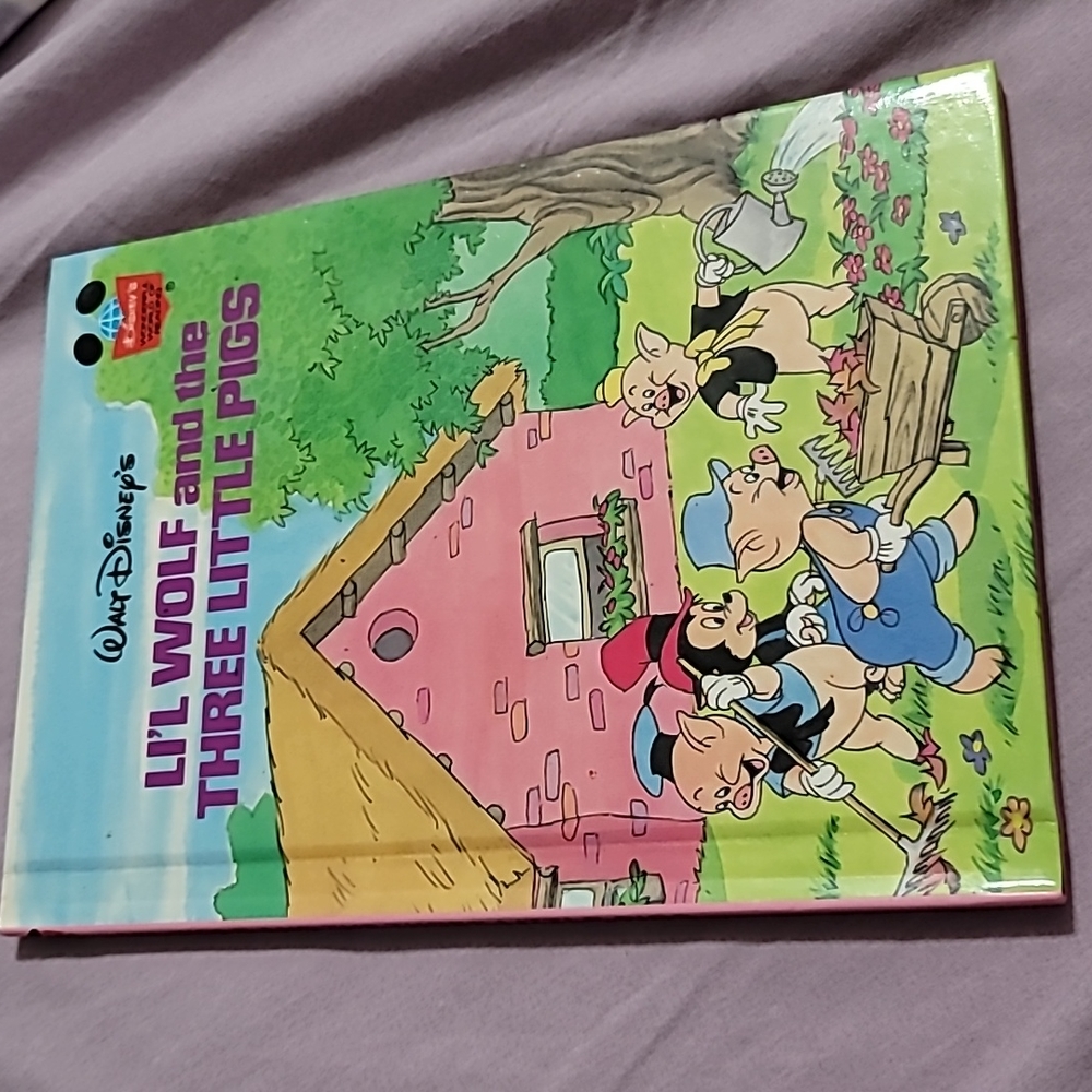 Lil Wolf and the Three Little Pigs Book